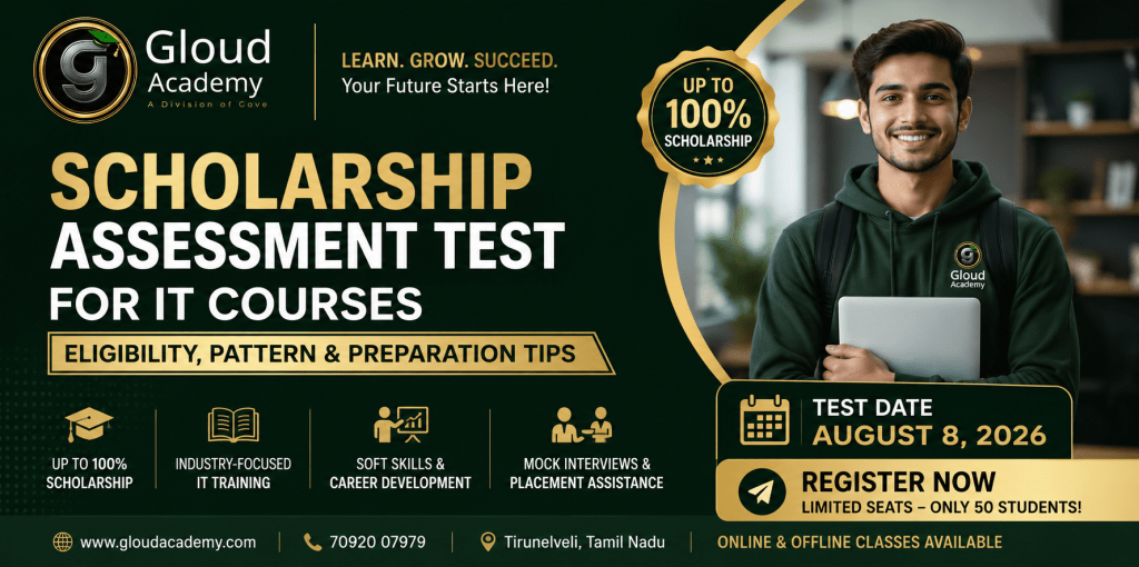 Scholarship Assesment Test for IT Courses